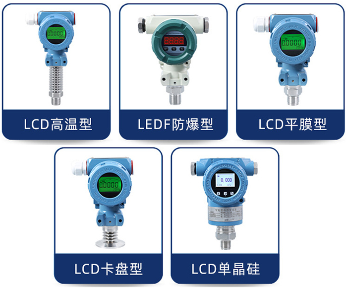 扩散硅压力变送器产品分类图